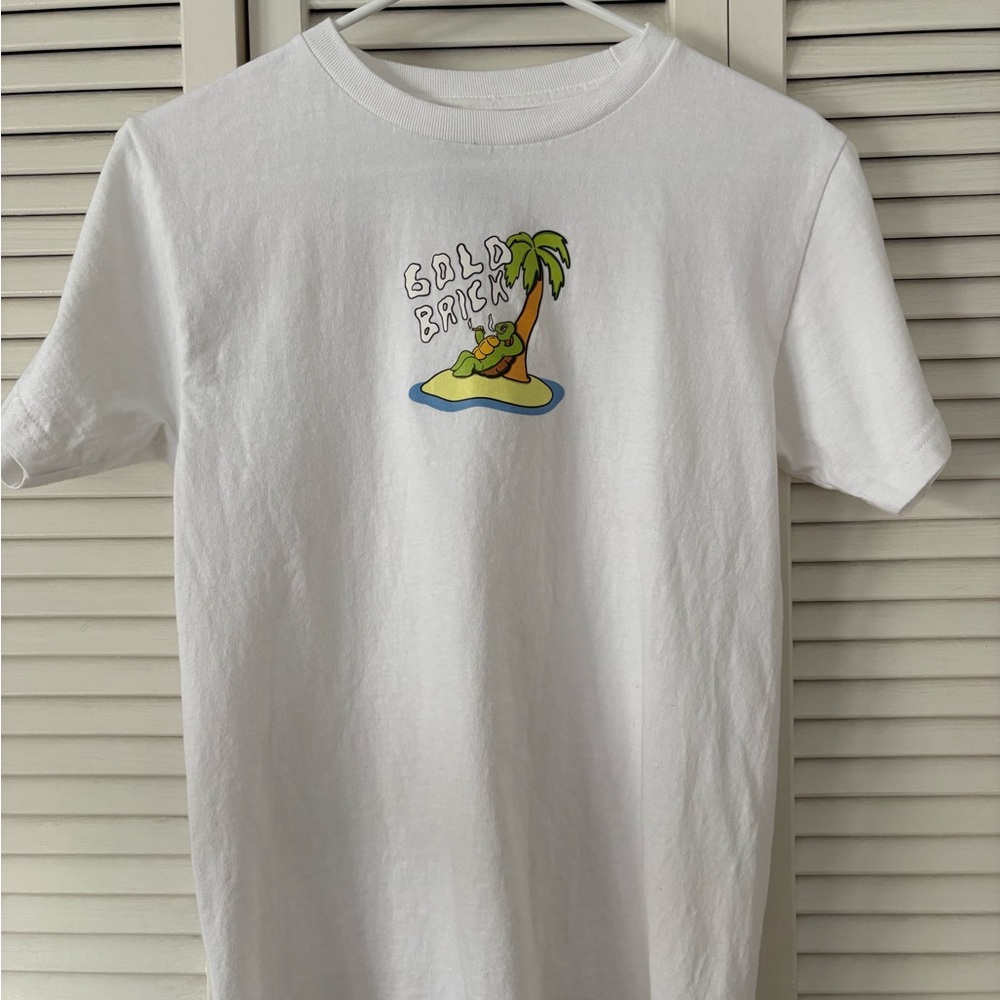 Gold Brick unisex Tee , size small